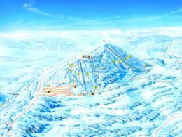 Trail map Pikku-Syöte/Syötekeskus