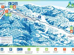 Trail map Kékestetö