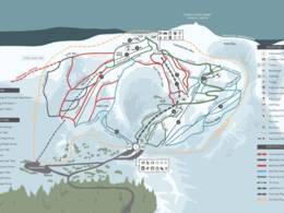 Trail map Cairngorm Mountain