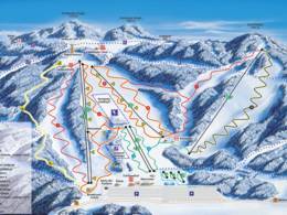 Trail map Geißkopf – Bischofsmais