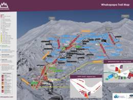 Trail map Whakapapa
