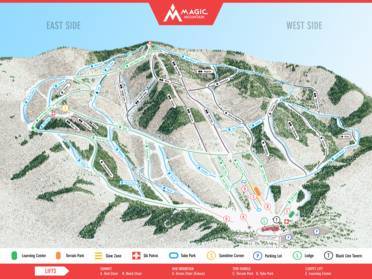 Ski Resort Magic Mountain Skiing Magic Mountain