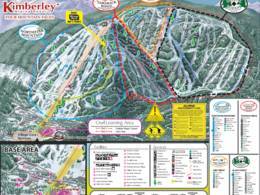 Trail map Kimberley