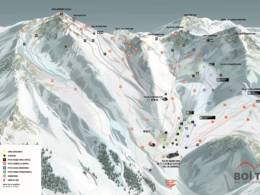 Trail map Boí Taüll