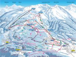 Trail map Bürchen/Törbel – Moosalp