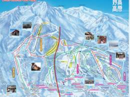 Trail map Myoko Akakura