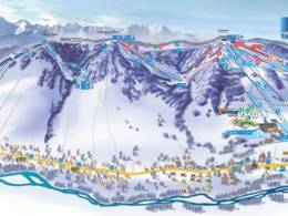 Trail map Białka Tatrzańska – Kotelnica/Kaniówka/Bania