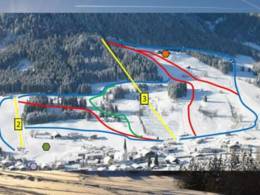Ski resort St. Martin im Tennengebirge
