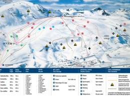 Trail map Riksgränsen