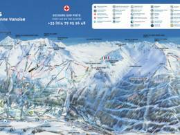 Trail map Val Cenis – Lanslevillard/Lanslebourg/Termignon