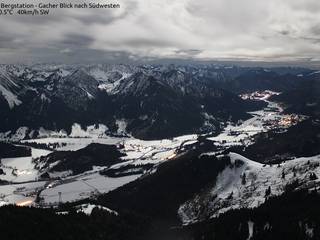 Wendelsteinbahn mountain station/Gacher Blick/southwest