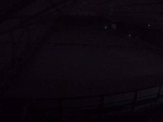 Kurza Góra na Mazurach - widok na lodowisko