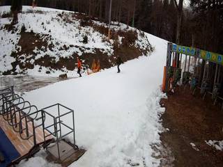 CZARNY GROŃ - widok na stok pośredni