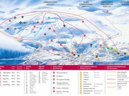 Trail map Fjällby – Björkliden