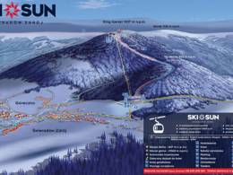 Trail map Świeradów Zdrój
