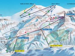 Ski Gstaad Piste Map Piste Map/Trail Map Gstaad