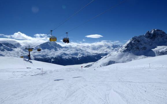 Best ski resort in the Albula Alps – Test report St. Moritz – Corviglia