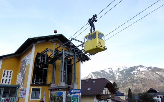 Skiing in the Flachgau