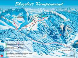 Trail map Kampenwand – Aschau im Chiemgau