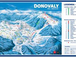 Trail map Donovaly (Park Snow)