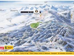 Trail map Font-Romeu/Bolquère Pyrénées 2000