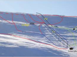 Trail map Weardale Ski Club