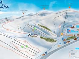 Trail map Popova Sapka