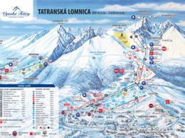 Trail map Starý Smokovec – Hrebienok