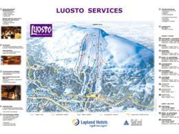 Trail map Luosto
