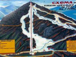 Trail map Makovytsia – Mizhgirya