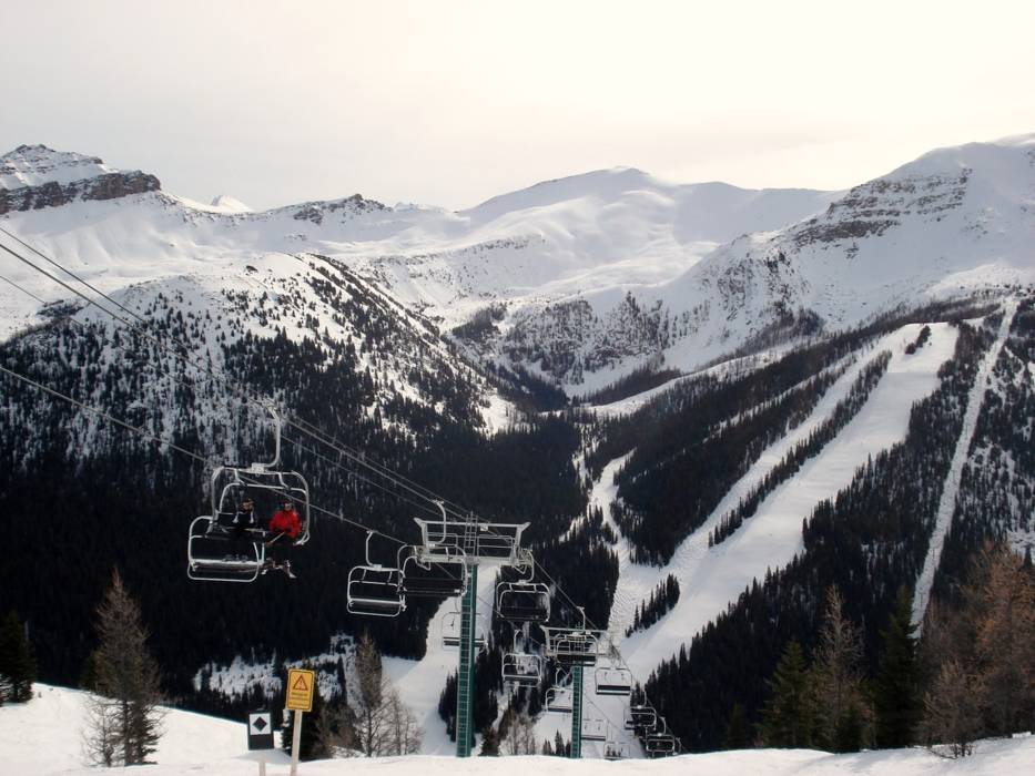 Ski Resort Lake Louise Skiing Lake Louise