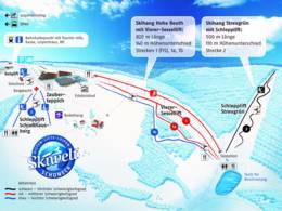 Trail map Schöneck (Skiwelt)