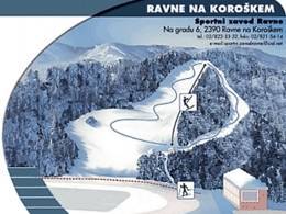 Trail map Poseka – Ravne na Koroškem