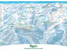 Trail map Mondolè Ski – Artesina/Frabosa Soprana/Prato Nevoso