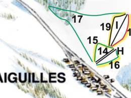 Ski resort Aiguilles