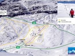 Trail map Solbakken – Sisimiut
