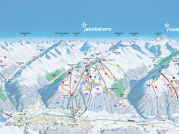 Trail map Jakobshorn (Davos Klosters)