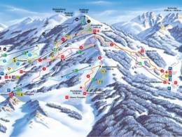 Trail map Spitzingsee-Tegernsee