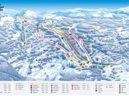 Trail map Nesfjellet – Nesbyen