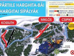 Trail map Harghita Băi