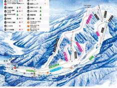 Trail map Yabuhara Kogen