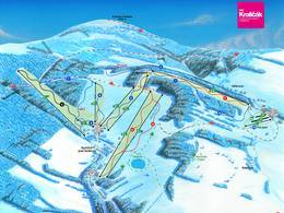 Trail map Kraličák – Hynčice pod Sušinou/Stříbrnice