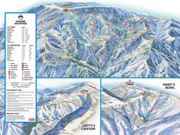 Trail map Powder Mountain