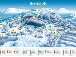 Trail map Idre Himmelfjäll