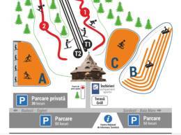 Trail map Icoana – Cavnic‎