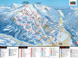 Trail map Bormio – Cima Bianca