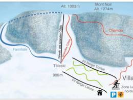 Ski resort Foncine le Haut