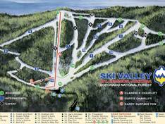 Trail map Mt. Lemmon Ski Valley