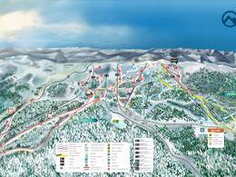 Trail map Jahorina