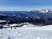 View from Fortino towards the Dolomites